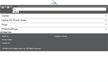 Tablet Screenshot of laptopjacks.com